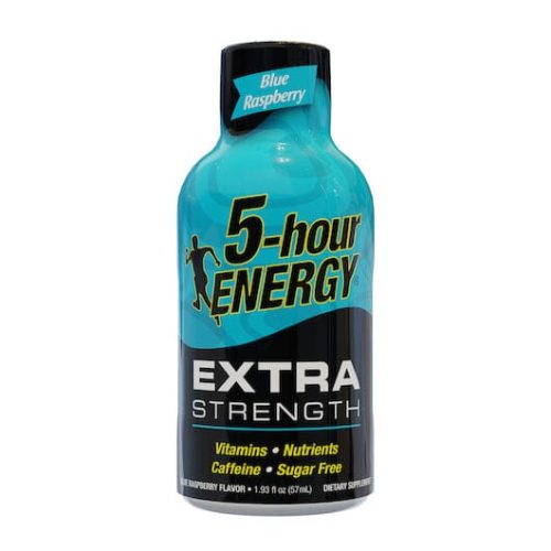 5-Hour Energy Extra Strength Energy Shot 5-Hour Blue Raspberry 1.93 Fluid Ounce