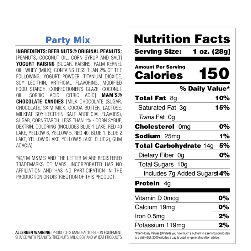 PartyMix NutFacts Ingredients 1024x1024 2x 4b105776 63f9 4a57 8093 946c00928d01