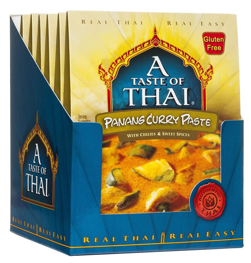 A Taste of Thai Curry Pastes A Taste of Thai Panang 1.75 Oz-6 Count