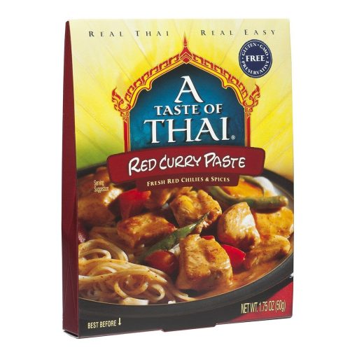 A Taste of Thai Curry Pastes A Taste of Thai Red 1.75 Ounce 