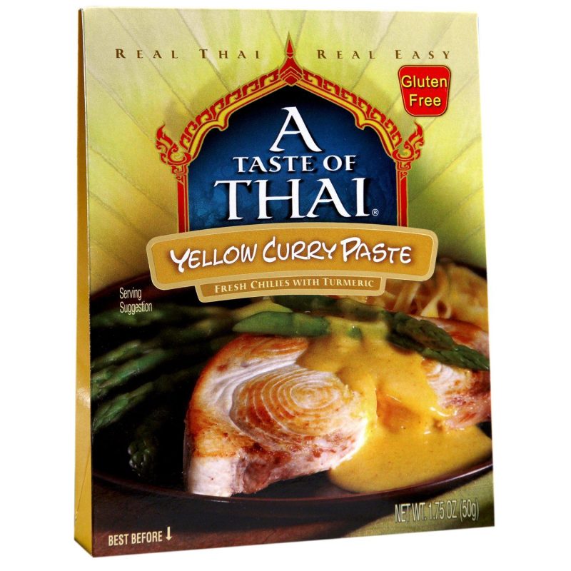 A Taste of Thai Curry Pastes A Taste of Thai Yellow 1.75 Ounce