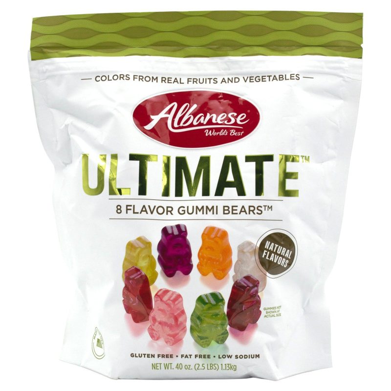 Albanese Gummies Candy Meltable Albanese Ultimate 8 Flavor 40 Ounce