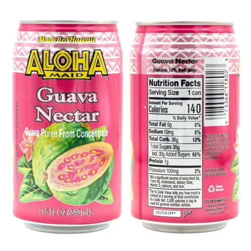 aloha maid drinks variety 4 cans per flavor total 12 cans snackathon 633577