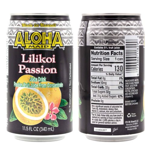 aloha maid drinks variety 4 cans per flavor total 12 cans snackathon 967833