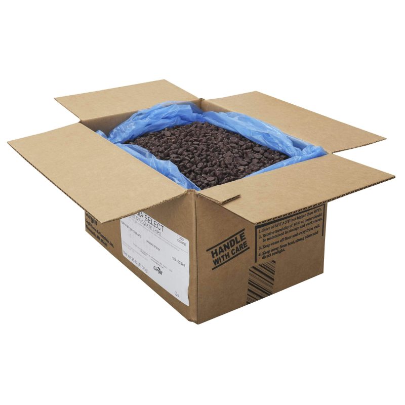 Ambrosia Semi-Sweet Chocolate Chips, 10 Pound Meltable Cargill Cocoa And Chocolate 25 Pound