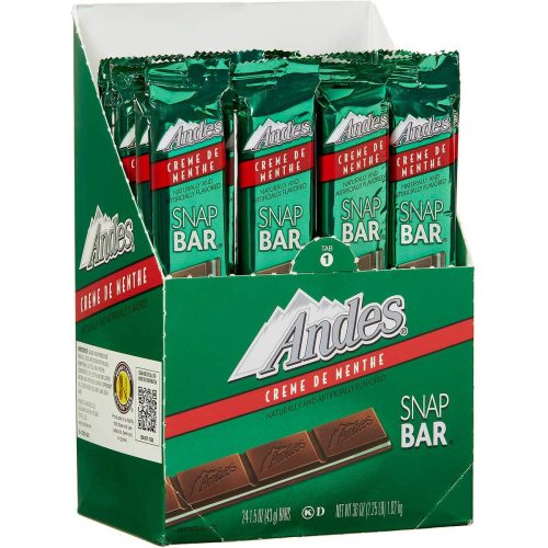 Andes Crème de Menthe Thin Mints Andes 1.5 Oz Snap-24 Count