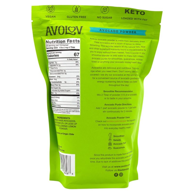 avolov avocado powder avolov 510925