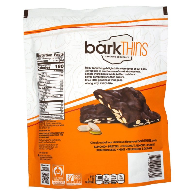 barkthins snacking chocolate meltable barkthins 985151