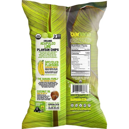 barnana organic plantain chips barnana 806121