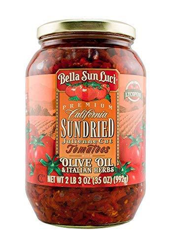 Bella Sun Luci Sun Dried Tomatoes in Olive Oil Bella Sun Luci Julienne Cut with Olive Oil & Italian Herbs 35 Ounce