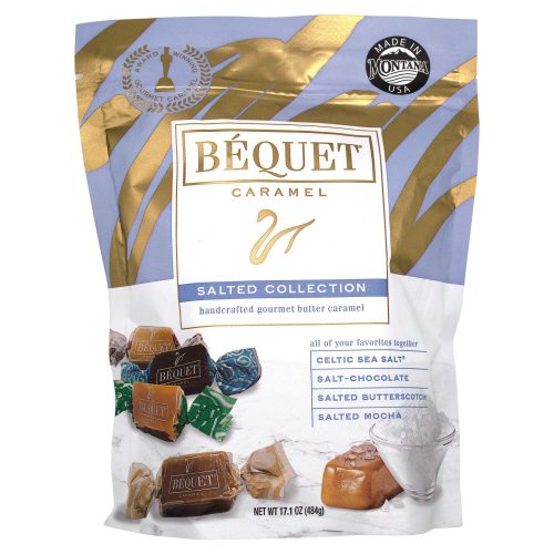 Béquet Caramel Salted Collection Meltable Béquet Salted Collection 17.1 Ounce