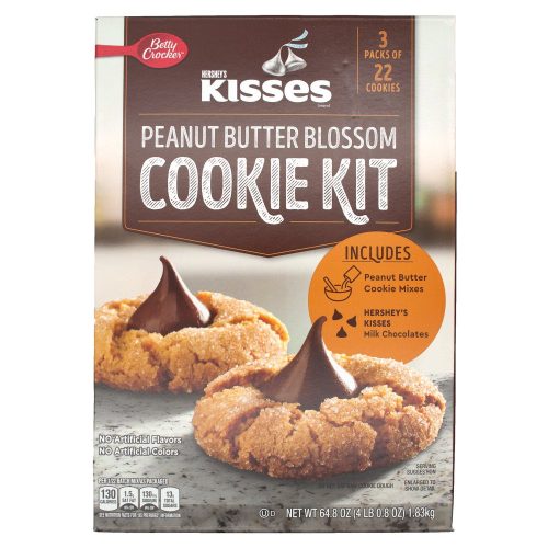 Betty Crocker Hershey's Kisses Peanut Butter Blossom Cookie Kit Betty Crocker 64.8 Ounce 