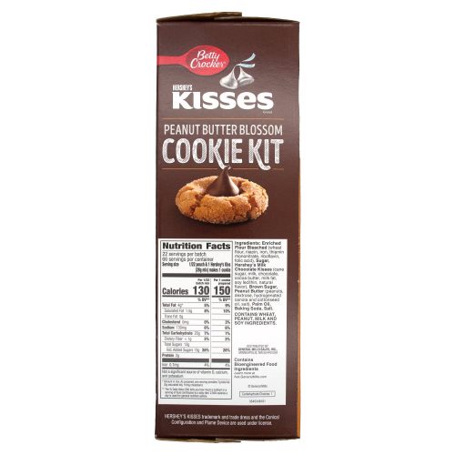 betty crocker hersheys kisses peanut butter blossom cookie kit betty crocker 807368