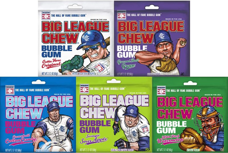 big league chew bubble gum big league chew 965839