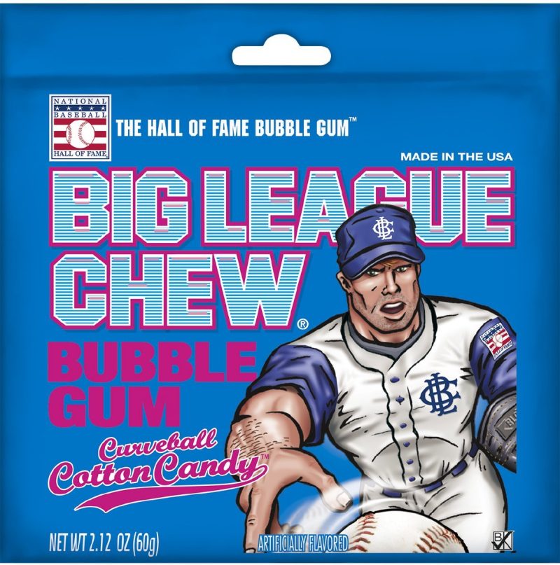 Big League Chew Bubble Gum Big League Chew Cotton Candy 2.12 Ounce