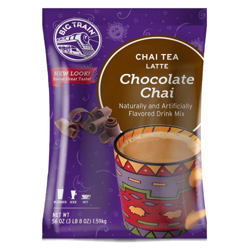 Big Train Chai Tea Mixes Big Train Chocolate 56 Ounce