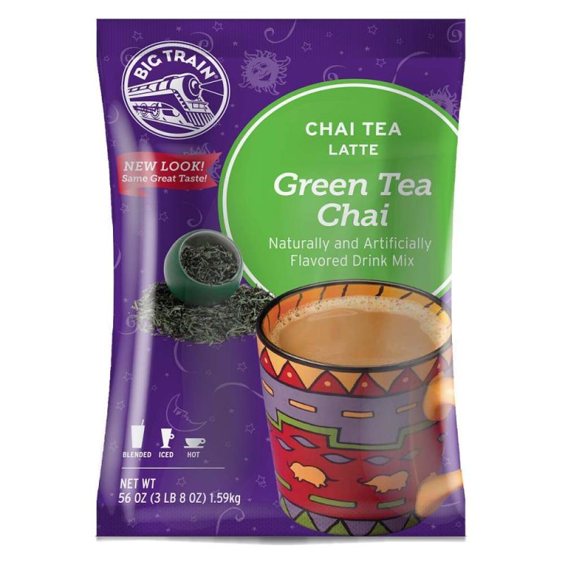 Big Train Chai Tea Mixes Big Train Green Tea 56 Ounce