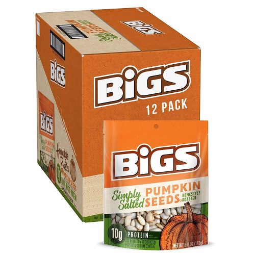 BIGS Pumpkin Seeds BIGS Simply Salted 5 Oz-12 Count