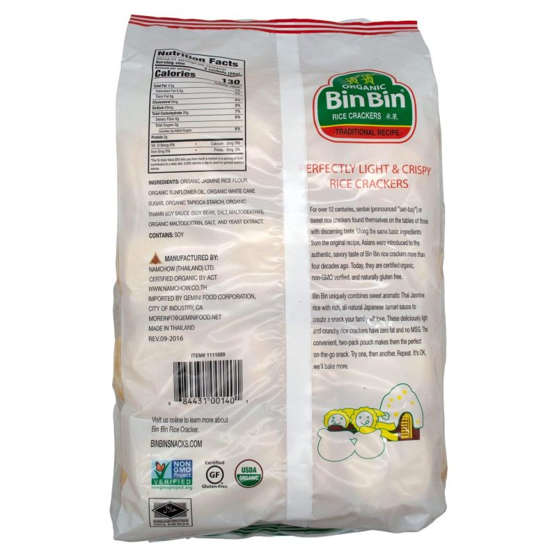 bin bin rice crackers bin bin 618754