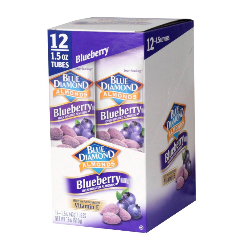 Blue Diamond Almonds Blue Diamond Almonds Blueberry 1.5 Oz-12 Count