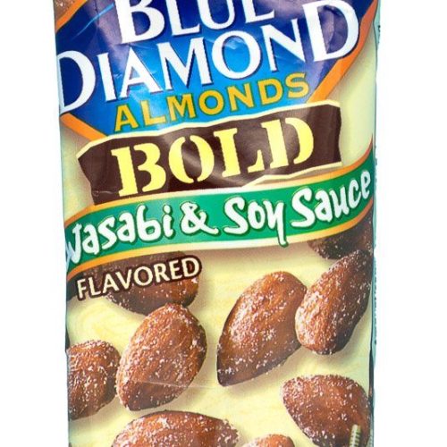 Blue Diamond Almonds, Bold Wasabi & Soy, 1.5 Ounce Blue Diamond Almonds 