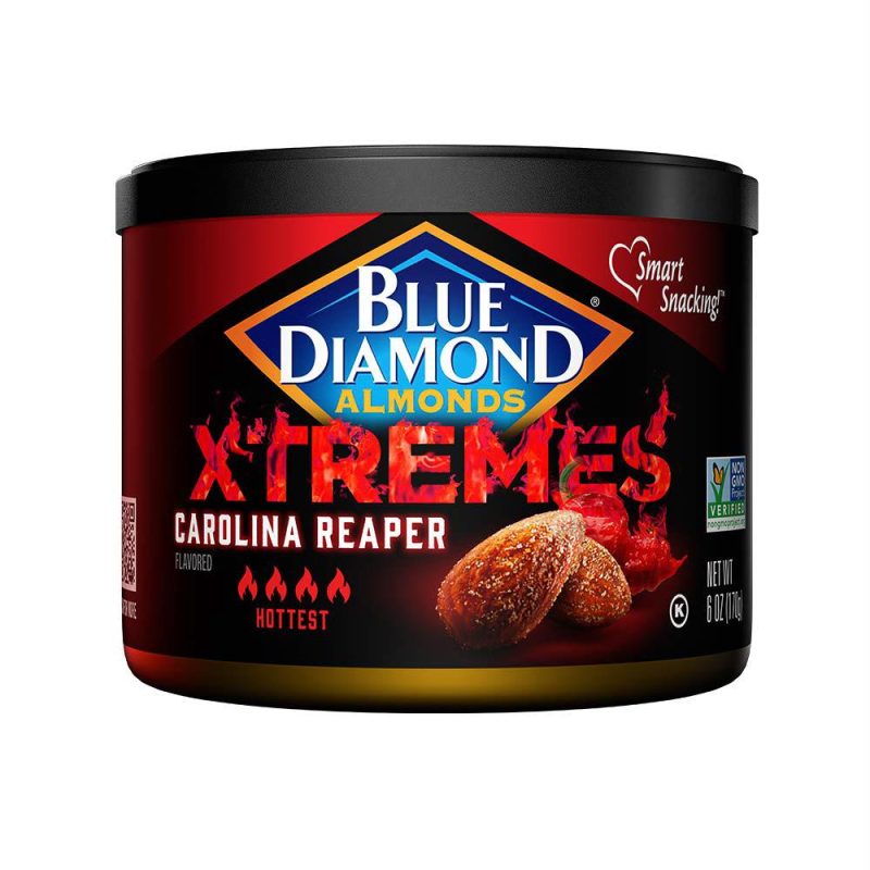 Blue Diamond Almonds Xtremes Blue Diamond Almonds Carolina Reaper 6 Ounce