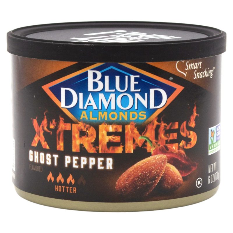 Blue Diamond Almonds Xtremes Blue Diamond Almonds Ghost Pepper 6 Ounce