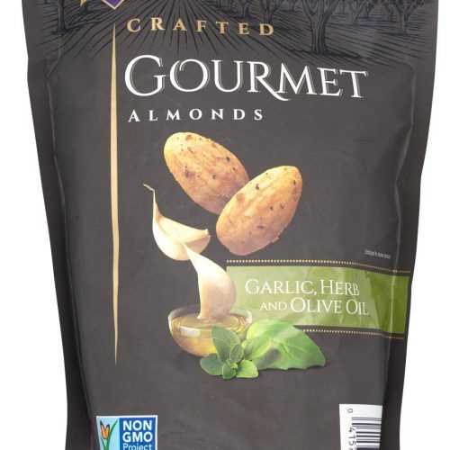 Blue Diamond Craft Gourmet Almonds Blue Diamond Almonds Garlic & Herb and Olive Oil 20 Ounce 