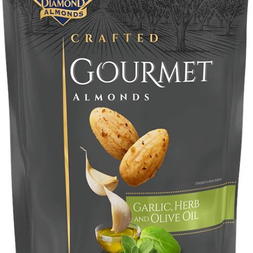 Blue Diamond Craft Gourmet Almonds Blue Diamond Almonds Garlic & Herb and Olive Oil 5 Ounce 