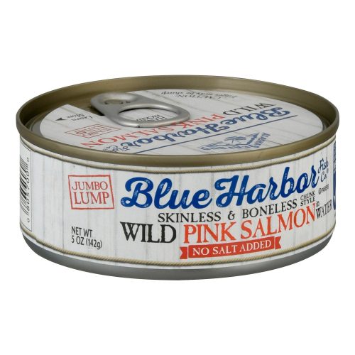 Blue Harbor Pink Salmon Blue Harbor No Salt Added 5 Ounce