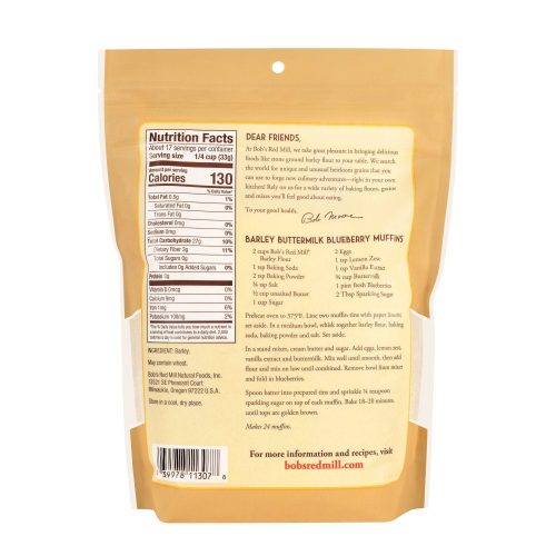 bobs red mill barley flour bobs red mill 709514