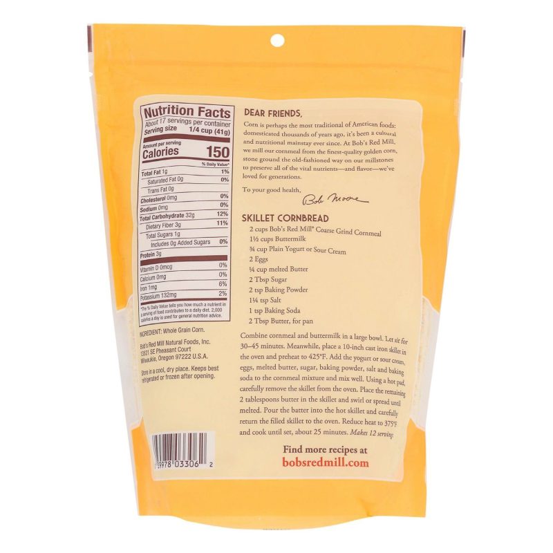 bobs red mill cornmeal bobs red mill 383651