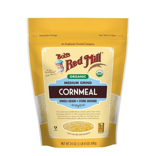 Bob's Red Mill Cornmeal Bob's Red Mill Organic Medium Grind 24 Ounce 