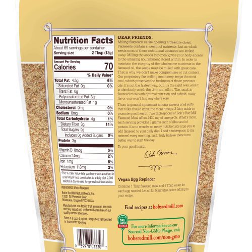 bobs red mill flaxseed meal bobs red mill 250769