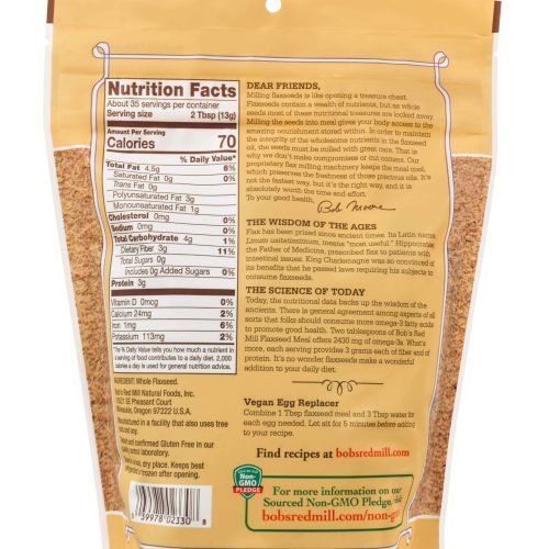 bobs red mill flaxseed meal bobs red mill 484974