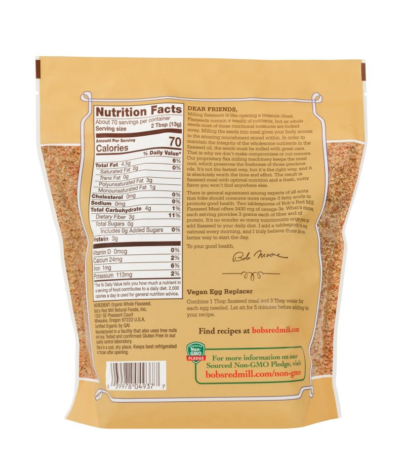 bobs red mill flaxseed meal bobs red mill 640351