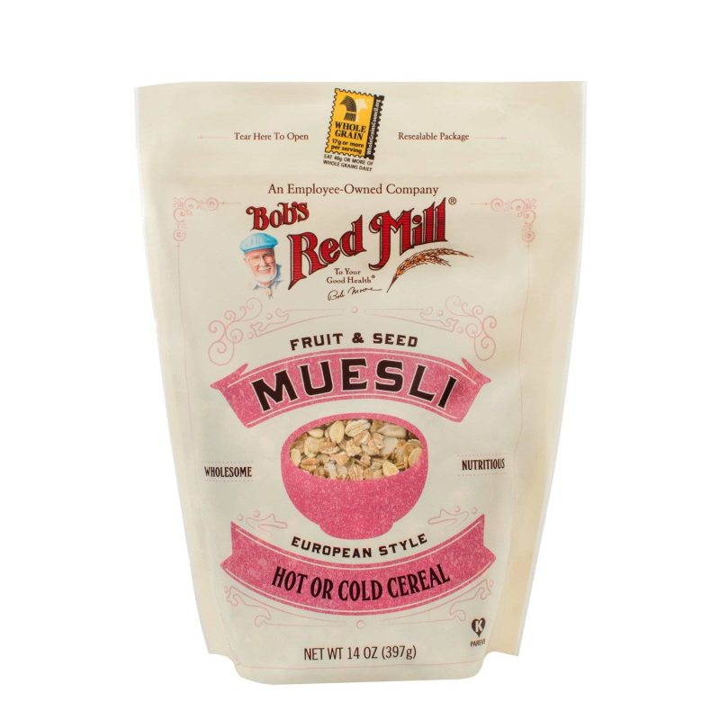 Bob's Red Mill Muesli Bob's Red Mill Fruit and Seed 14 Ounce