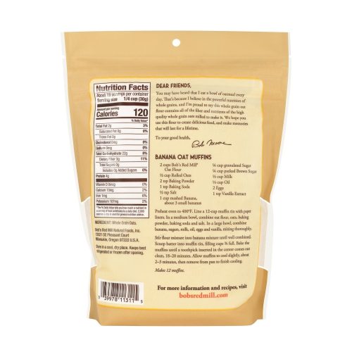 bobs red mill oat flour bobs red mill 595724