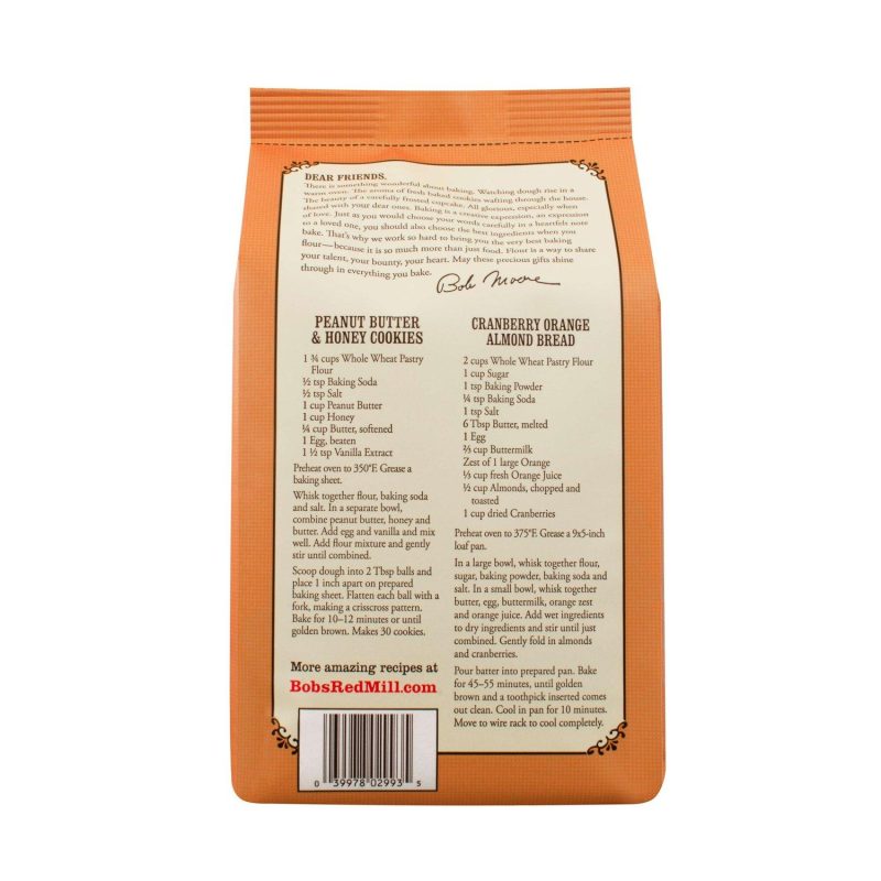 bobs red mill pastry flour bobs red mill 560326