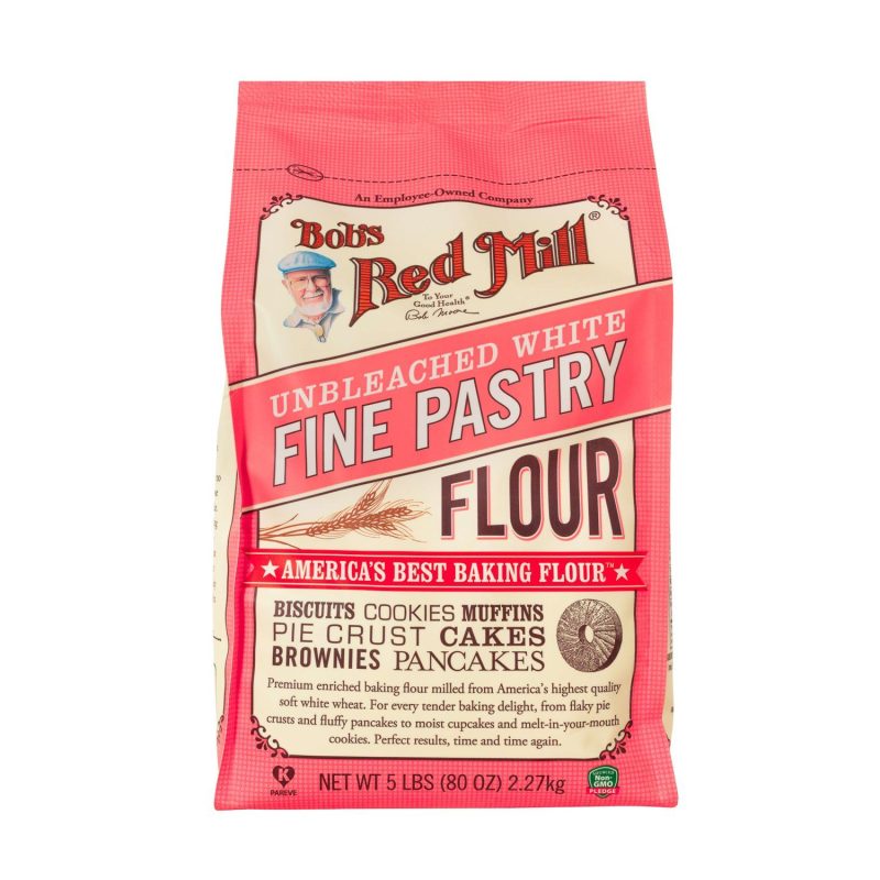 Bob's Red Mill Pastry Flour Bob's Red Mill Unbleached White Fine 5 Pound