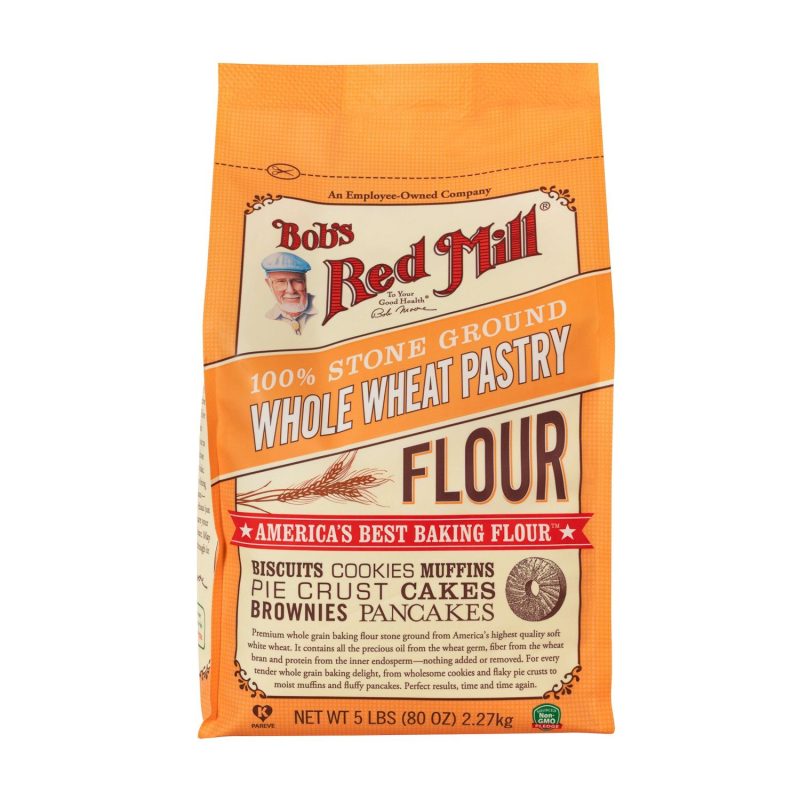 Bob's Red Mill Pastry Flour Bob's Red Mill Whole Wheat 5 Pound