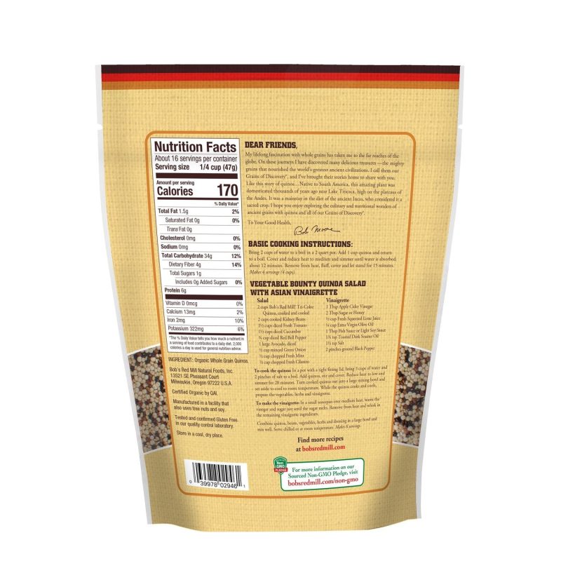 bobs red mill quinoa bobs red mill 390413