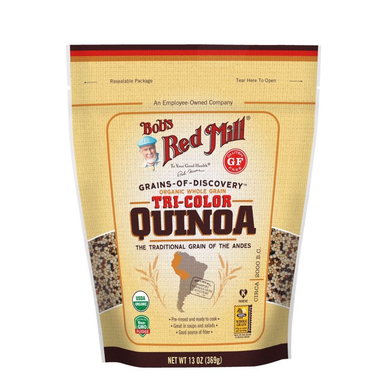 Bob's Red Mill Quinoa Bob's Red Mill Organic Tricolor Quinoa 13 Ounce