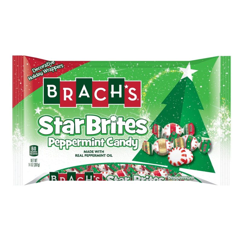 Brach's Star Brites Candy Brach's Peppermint 14 Ounce