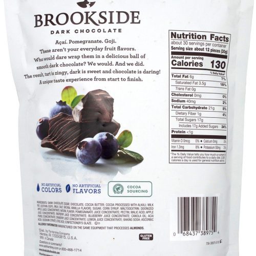 brookside dark chocolate brookside 157022