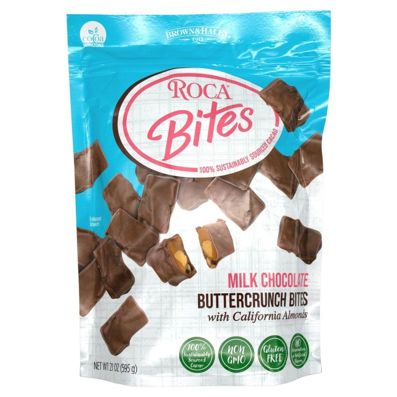 Brown & Haley Roca Meltable Brown & Haley Bites-Milk Chocolate 21 Ounce