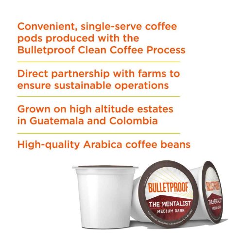 bulletproof single serve coffee pods bulletproof 854150