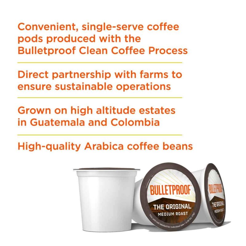 bulletproof single serve coffee pods bulletproof 994559