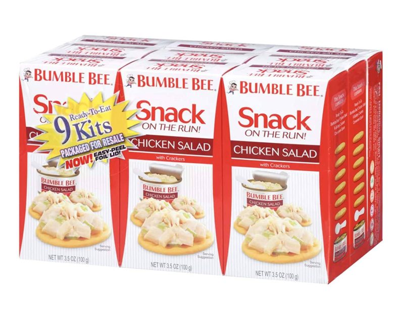 Bumble Bee Snack on the Run Bumble Bee Chicken Salad 3.5 Oz-9 Count