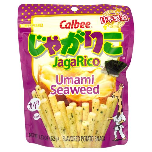 Calbee Jagarico Flavored Potato Snacks Calbee Umami Seaweed 1.83 Ounce 